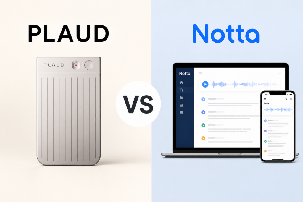 PLAUDとNottaを徹底比較